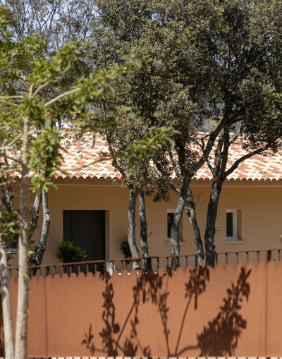 Vue extérieure de la Villa Les Lentisques