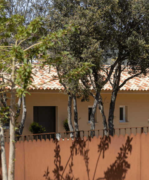 Vue extérieure de la Villa Les Lentisques